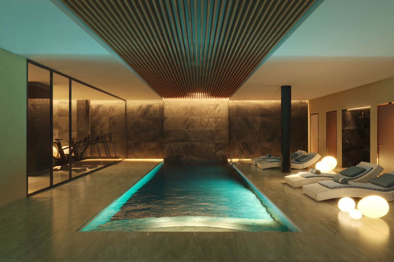 22 indoor pool gym spa